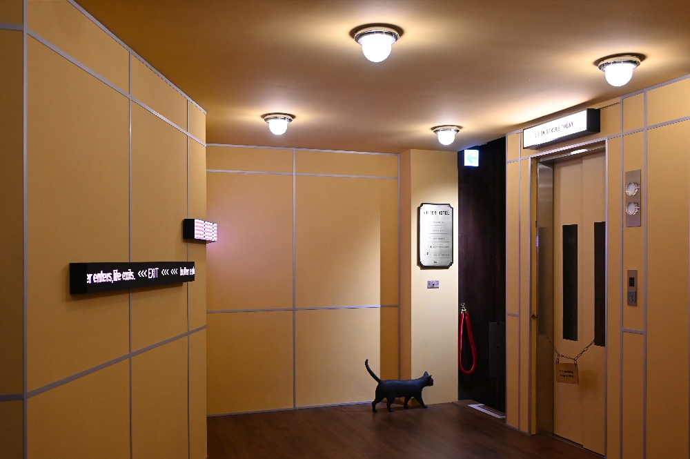台中【Butter Hotel 奶油飯店】必拍新熱點!每一層樓都像電影場景,超好拍! - 第5張圖 台中奶油飯店